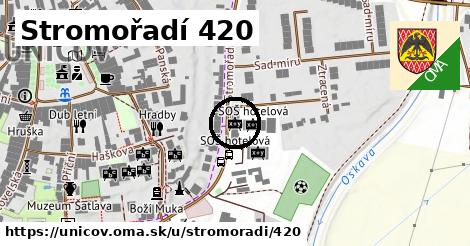 Stromořadí 420, Uničov