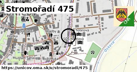 Stromořadí 475, Uničov