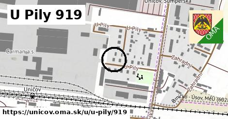 U Pily 919, Uničov