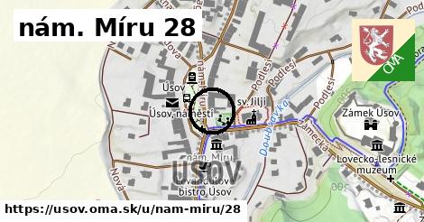 nám. Míru 28, Úsov