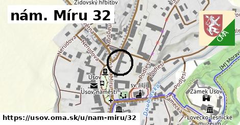 nám. Míru 32, Úsov