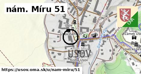 nám. Míru 51, Úsov