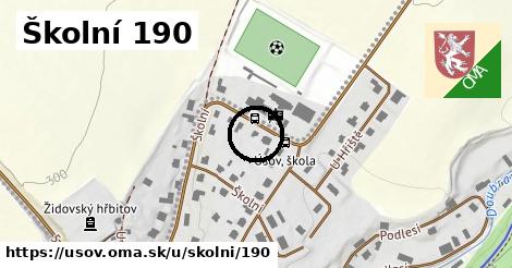 Školní 190, Úsov