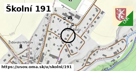 Školní 191, Úsov