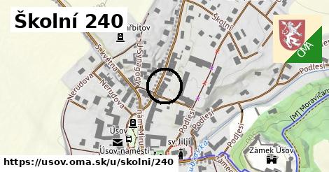 Školní 240, Úsov