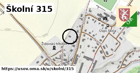 Školní 315, Úsov