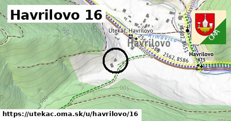 Havrilovo 16, Utekáč