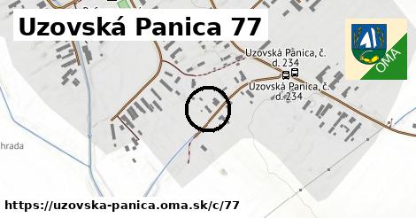 Uzovská Panica <span class="supisne">77</span>