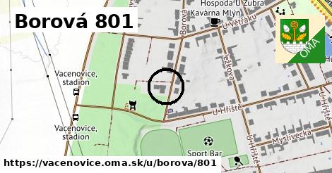 Borová 801, Vacenovice