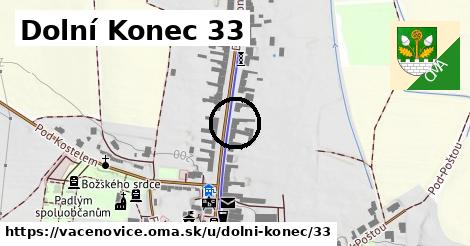 Dolní Konec 33, Vacenovice