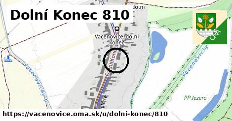 Dolní Konec 810, Vacenovice