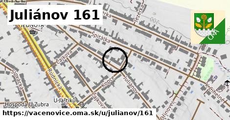 Juliánov 161, Vacenovice