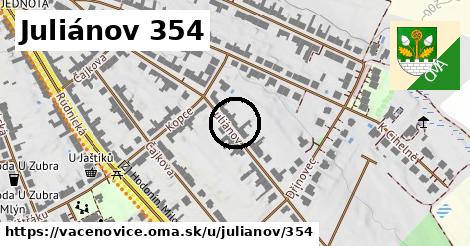 Juliánov 354, Vacenovice