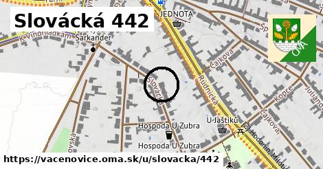 Slovácká 442, Vacenovice