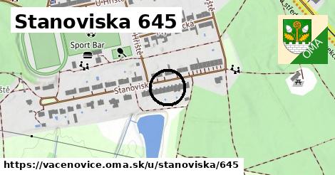 Stanoviska 645, Vacenovice