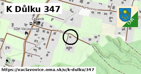 K Důlku 347, Václavovice