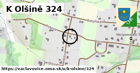 K Olšině 324, Václavovice