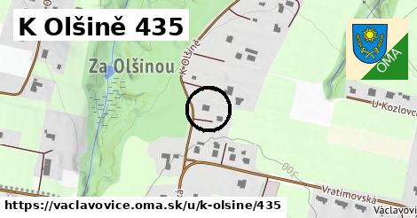 K Olšině 435, Václavovice