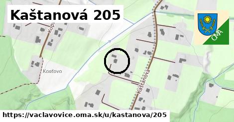 Kaštanová 205, Václavovice