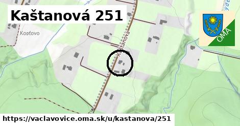 Kaštanová 251, Václavovice
