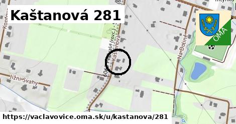 Kaštanová 281, Václavovice