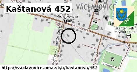 Kaštanová 452, Václavovice