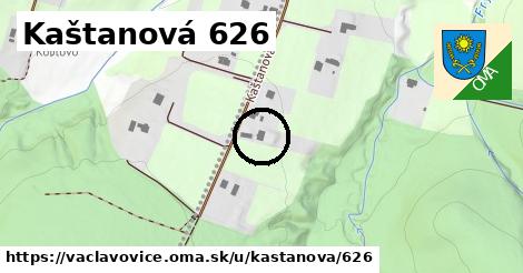 Kaštanová 626, Václavovice