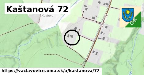 Kaštanová 72, Václavovice