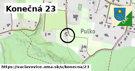 Konečná 23, Václavovice