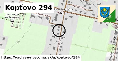 Kopťovo 294, Václavovice