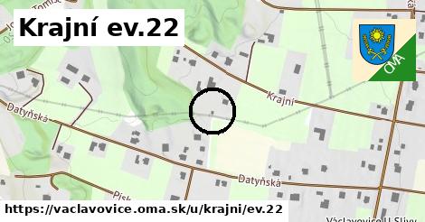 Krajní ev.22, Václavovice