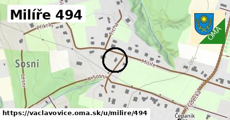 Milíře 494, Václavovice