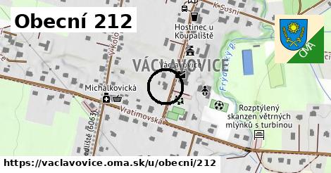 Obecní 212, Václavovice