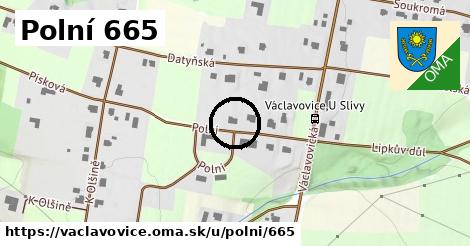 Polní 665, Václavovice