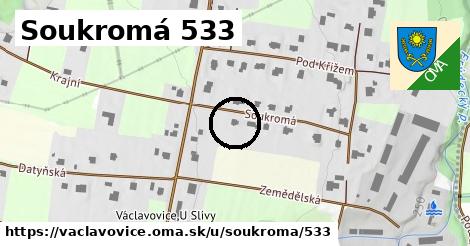 Soukromá 533, Václavovice