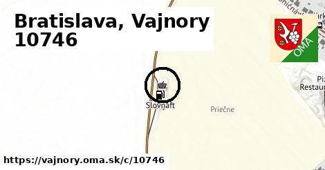 Bratislava, Vajnory <span class="supisne">10746</span>