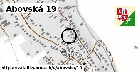 Abovská 19, Valaliky