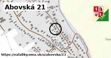 Abovská 21, Valaliky