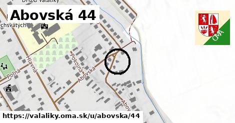 Abovská 44, Valaliky