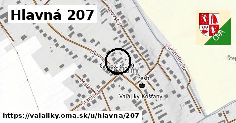 Hlavná 207, Valaliky