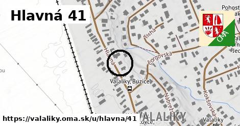 Hlavná 41, Valaliky