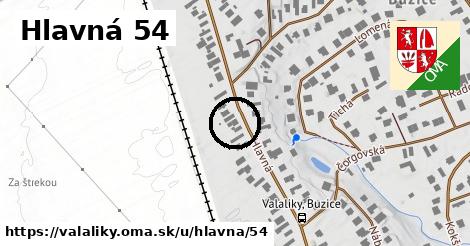 Hlavná 54, Valaliky