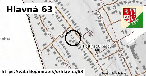 Hlavná 63, Valaliky