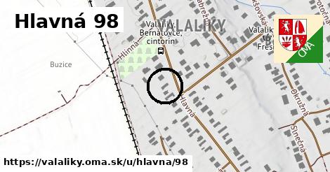 Hlavná 98, Valaliky