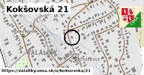 Kokšovská 21, Valaliky