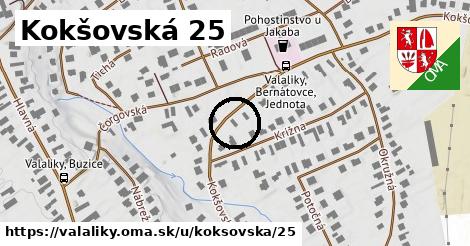 Kokšovská 25, Valaliky