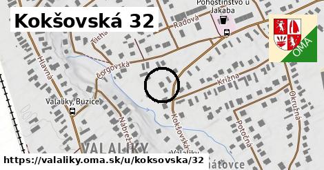 Kokšovská 32, Valaliky