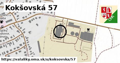 Kokšovská 57, Valaliky