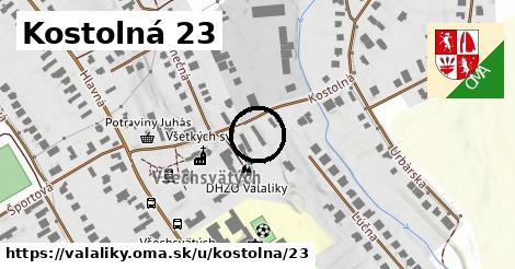 Kostolná 23, Valaliky