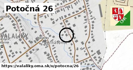 Potočná 26, Valaliky